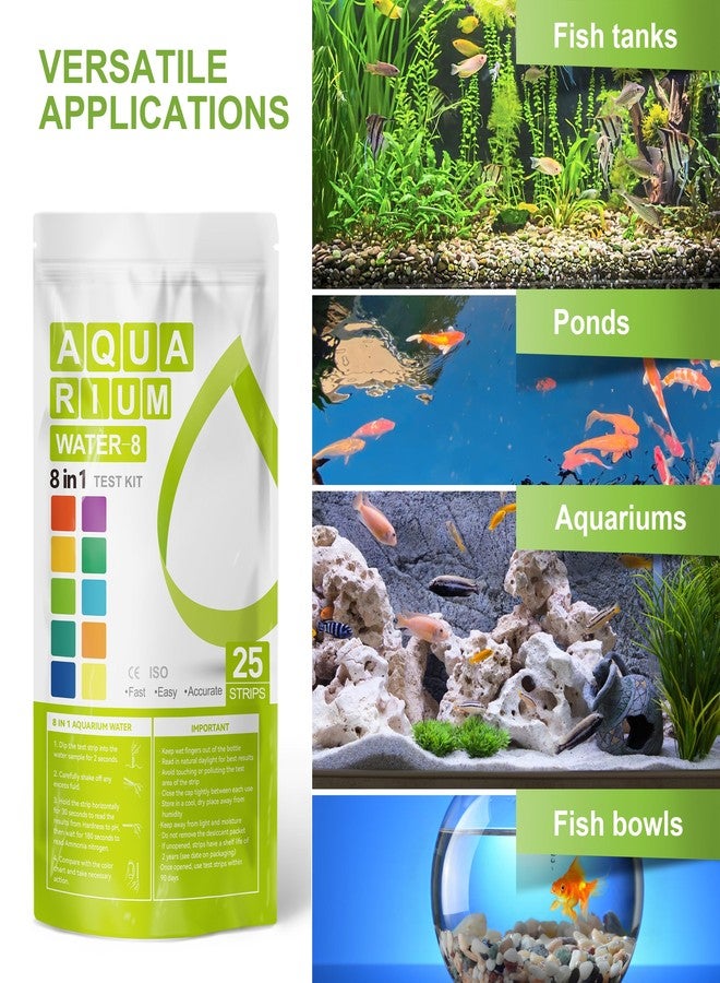 AAwipes Aquarium Test Strips 8-in-1 |125 Strips Bag Packs| Test pH, Carbonate, Alkalinity, Hardness, Chlorine, Nitrite, etc. (K02-125) - Image 5
